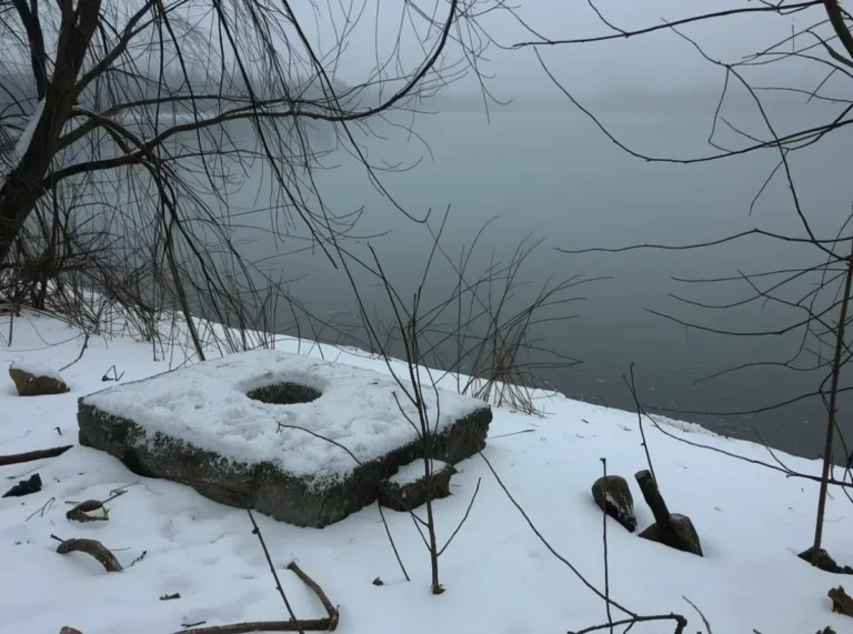 Cold fantasy names on frost-covered stone
